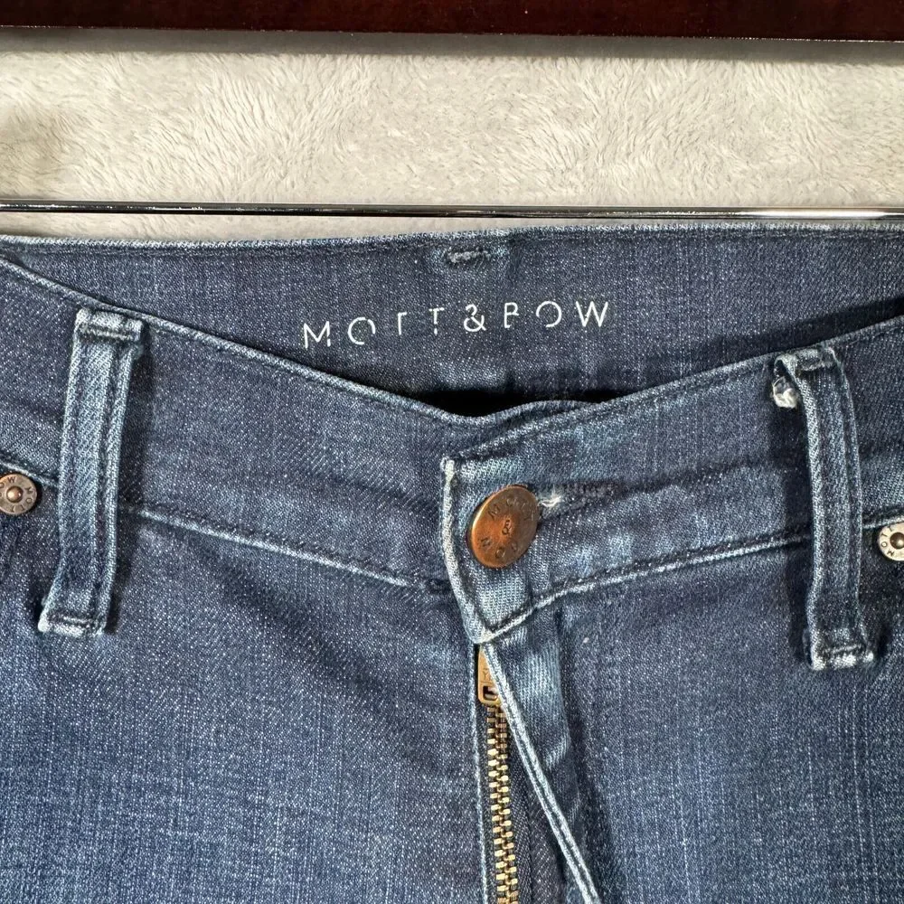 Mott Bow‎ Jeans Mens 32x32 Blue Denim Skinny